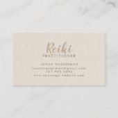 レイキプラクティションマンダラ 名刺 (裏面)