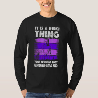 レイキマスターおよびエネルギー ヒーラー 霊気 1 Tシャツ