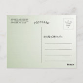 レイキマスター&ヨガ瞑想インストラクターの名言 ポストカード (裏面)