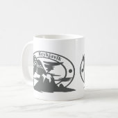 レイキャビクのスタンプ コーヒーマグカップ (正面左)