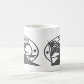 レイキャビクのスタンプ コーヒーマグカップ (中央)