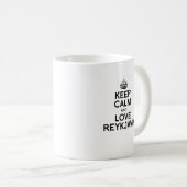 レイキャビクは平静- .PNG --を保ちます コーヒーマグカップ (正面右)
