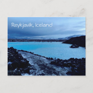 レイキャビクアイスランドブルーラグーンポストカード ポストカード