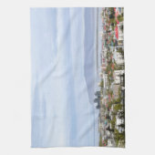 レイキャビクアイスランドヨーロッパ旅行写真 キッチンタオル (縦)