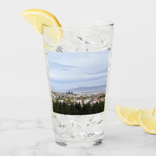 レイキャビクアイスランドヨーロッパ旅行写真 タンブラーグラス (アイス正面)