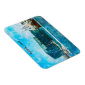 レイキャビクアイスランド油絵を描 マグネット (右側)