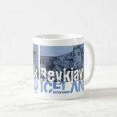 レイキャビクアイスランド通り壁画 コーヒーマグカップ (正面右)