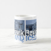 レイキャビクアイスランド通り壁画 コーヒーマグカップ (中央)