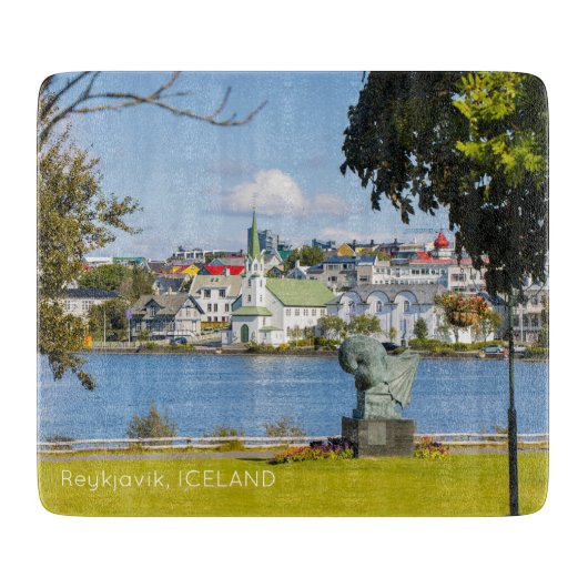 レイキャビクアイスランド カッティングボード (正面)