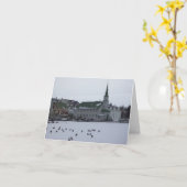 レイキャビクアイスランド カード (黄色い花)