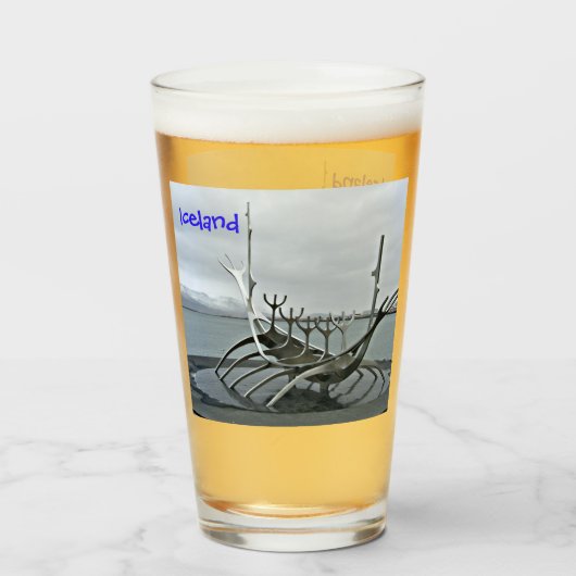 レイキャビクアイスランド タンブラーグラス (ドリンク正面)