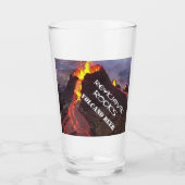 レイキャビクロックスボルケーノビールグラス タンブラーグラス (正面)