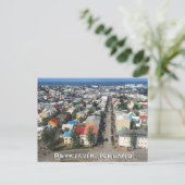 レイキャビク、アイスランドハガキ ポストカード (スタンド正面)