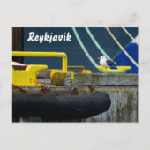 レイキャビク、アイスランドハガキ ポストカード (正面)