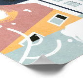 レイキャビク,アイスランド,旅行ポスター ポスター (角)