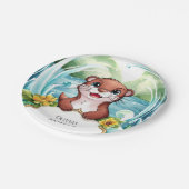 レイクお洒落オッタ誕生日 ペーパープレート (アングル)