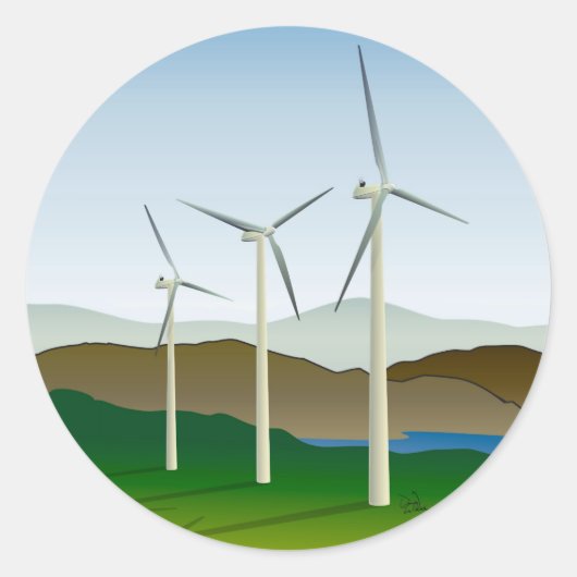 レイクによる風力タービン ラウンドシール (正面)