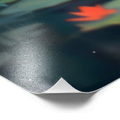 レイクのアニメ女性 フォトプリント            (角)