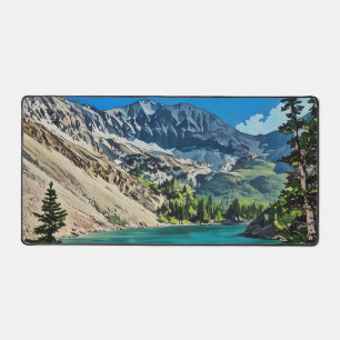 レイクアグネスイン州フォレスト州パーク デスクマット