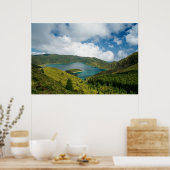 レイクアゾレス諸島ポスター ポスター (キッチン)