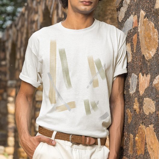 レイクアップ抽象芸術アートTシャツ Tシャツ