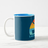 レイクアラトオナジョージアカヤック ツートーンマグカップ (左)