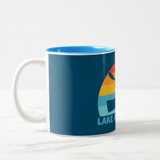 レイクアラトオナジョージアカヤック ツートーンマグカップ (左)