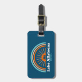 レイクアラトオナジョージアレインボー ラゲッジタグ (正面縦)