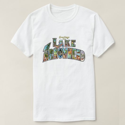 レイクアローヘッドのご挨拶Tシャツ Tシャツ (デザイン正面)