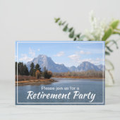 レイクアンドマウンテンズリタイアメントパーティの招待状 招待状 (スタンド正面)