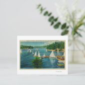 レイクアーワインドCAヨットクラブレース ポストカード (スタンド正面)