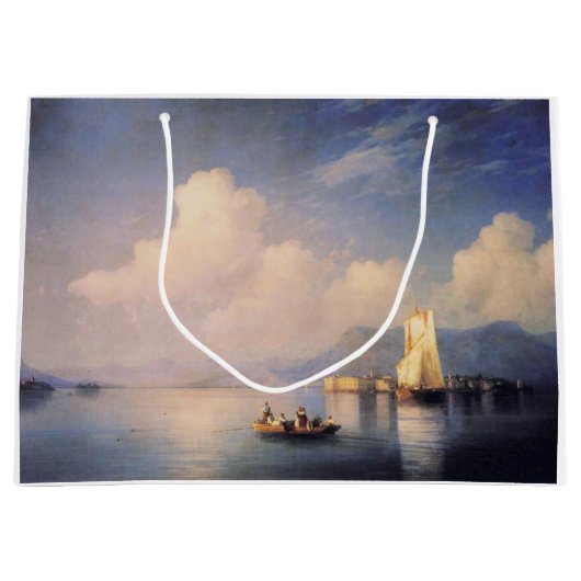 レイクインイタリア抱き枕 ラージペーパーバッグ (正面)