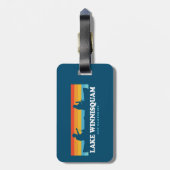 レイクウィニスクアムニューハンプシャーカヌー ラゲッジタグ (裏面縦)