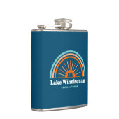 レイクウィニスクアムニューハンプシャーレインボー フラスク (右)
