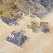 レイクウィロウバイロードウォーターフォール、バーモント ジグソーパズル (側面)