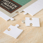 レイクウィンニペサウキーニューハンプシャートラベル ジグソーパズル (側面)