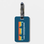 レイクウィンニペスオーキーニューハンプシャーカヌー ラゲッジタグ (裏面縦)