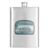 レイクウィンニペスオーキーニューハンプシャーディアー フラスク (正面)