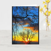 レイクウィンネバゴサンセットアニー大事な行事 カード (黄色い花)