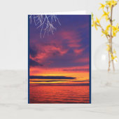 レイクウィンネバゴサンセットアニ大事な行事 カード (黄色い花)