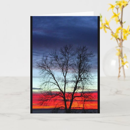 レイクウィンネバゴサンセットアニ大事な行事 カード (黄色い花)