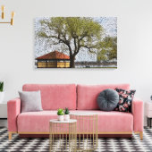 レイクウェンドウリーパビリオンバララト キャンバスプリント (インサイチュ (リビング))