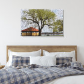 レイクウェンドウリーパビリオンバララト キャンバスプリント (インサイチュ (寝室))