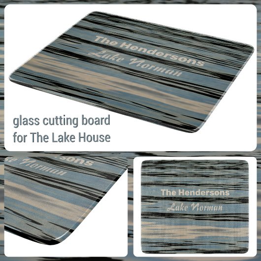 レイクウォーター写真レイクキャビン カッティングボード