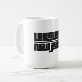 レイクウッド - ニュージャージー州 コーヒーマグカップ (正面左)