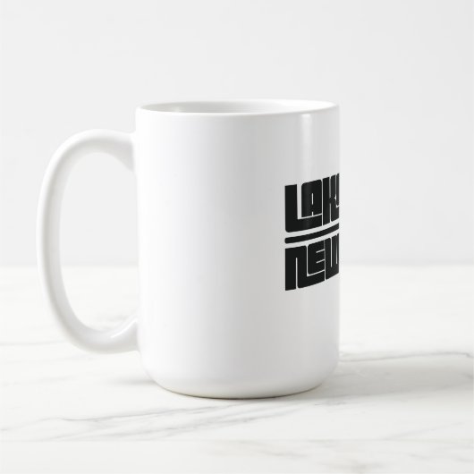 レイクウッド - ニュージャージー州 コーヒーマグカップ (左)
