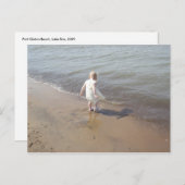 レイクエリービーチ ポストカード (正面/裏面)