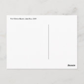 レイクエリービーチ ポストカード (裏面)