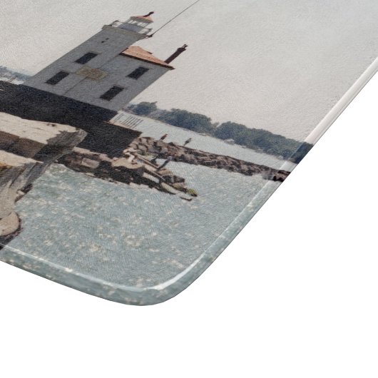 レイクエリーライトハウス カッティングボード (角)