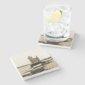 レイクエリーライトハウス ストーンコースター (横)